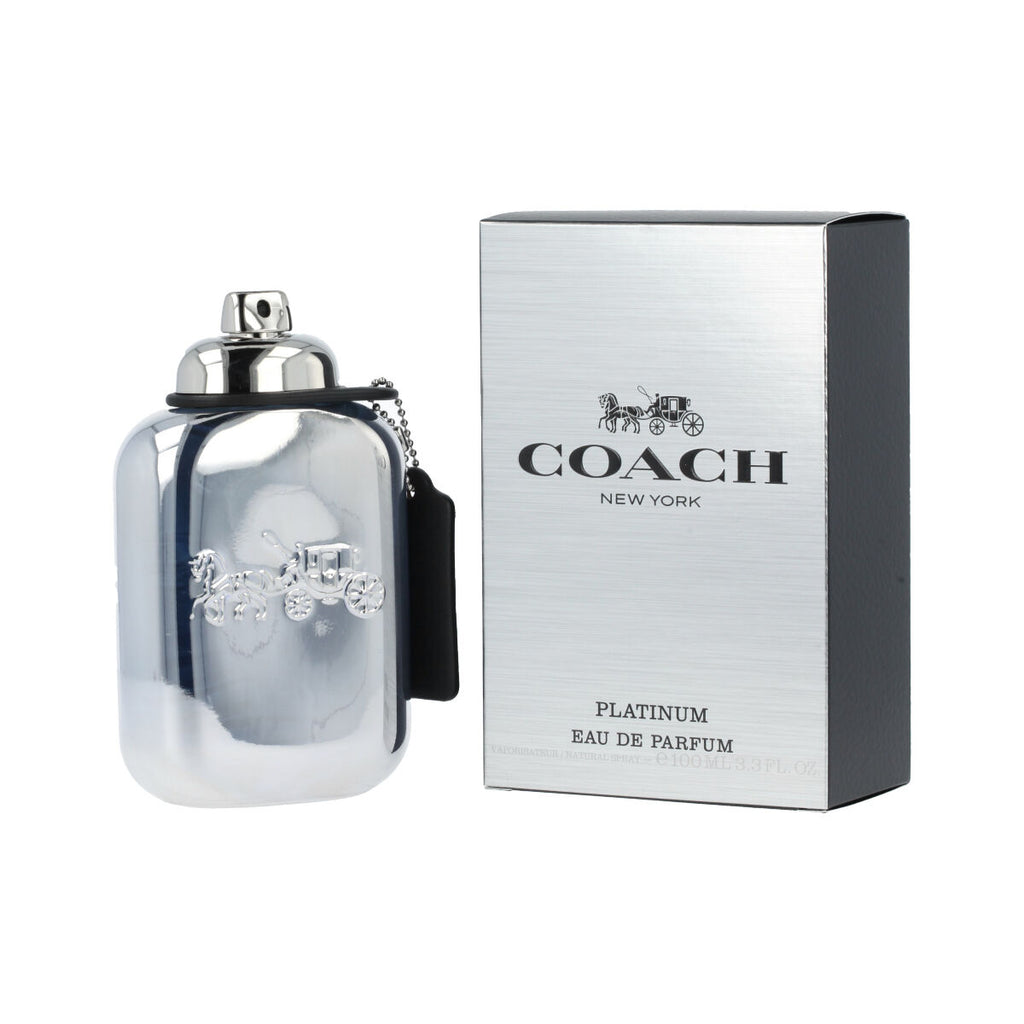 Herrenparfüm coach edp platinum 100 ml - schönheit