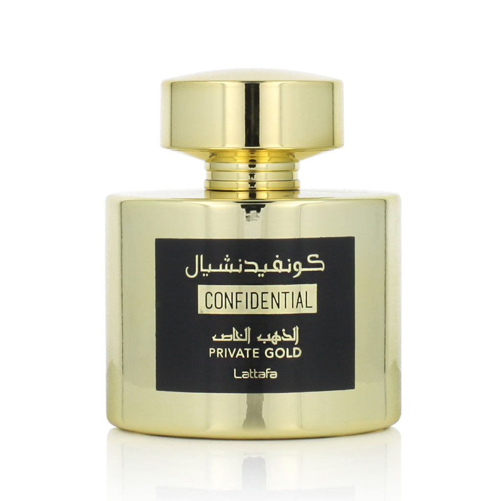 Unisex-parfüm lattafa edp confidential private gold 100 ml