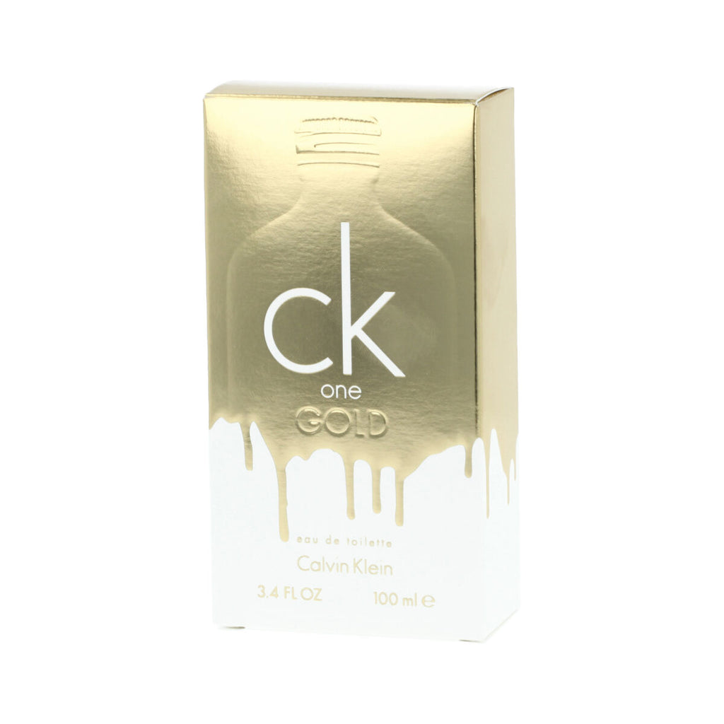 Unisex-parfüm calvin klein edt ck one gold 100 ml