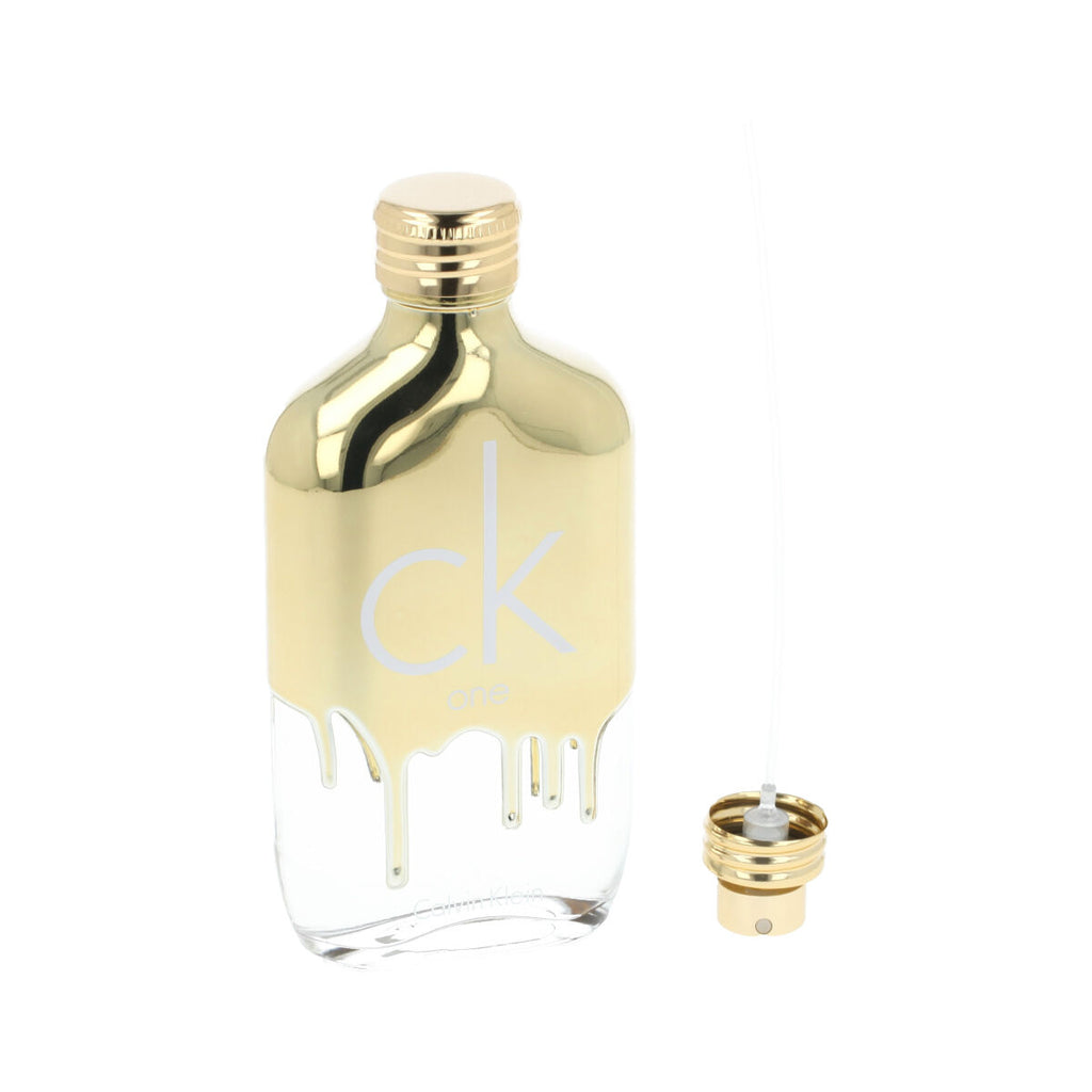 Unisex-parfüm calvin klein edt ck one gold 100 ml