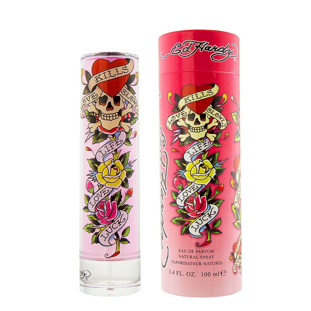 Damenparfüm christian audigier edp ed hardy woman 100 ml