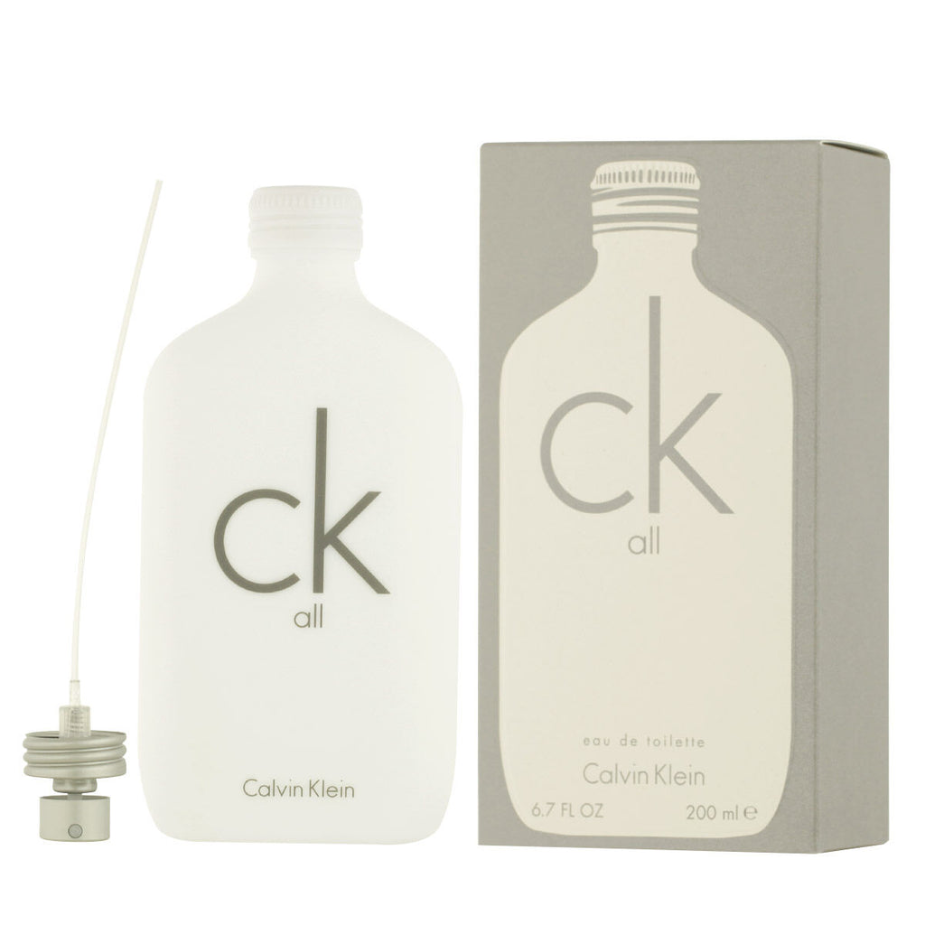 Unisex-parfüm calvin klein edt ck all 200 ml - schönheit