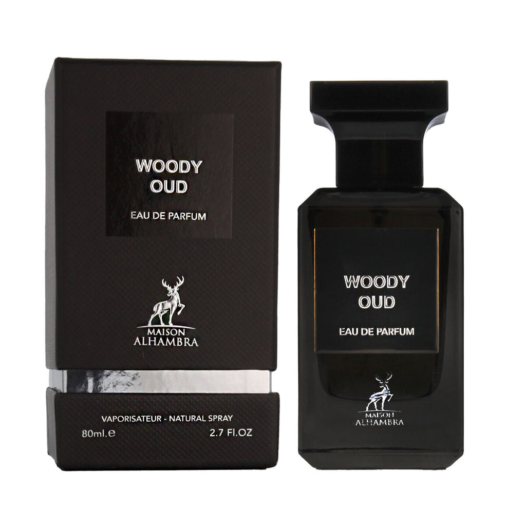 Unisex-parfüm maison alhambra woody oud edp edt 80 ml