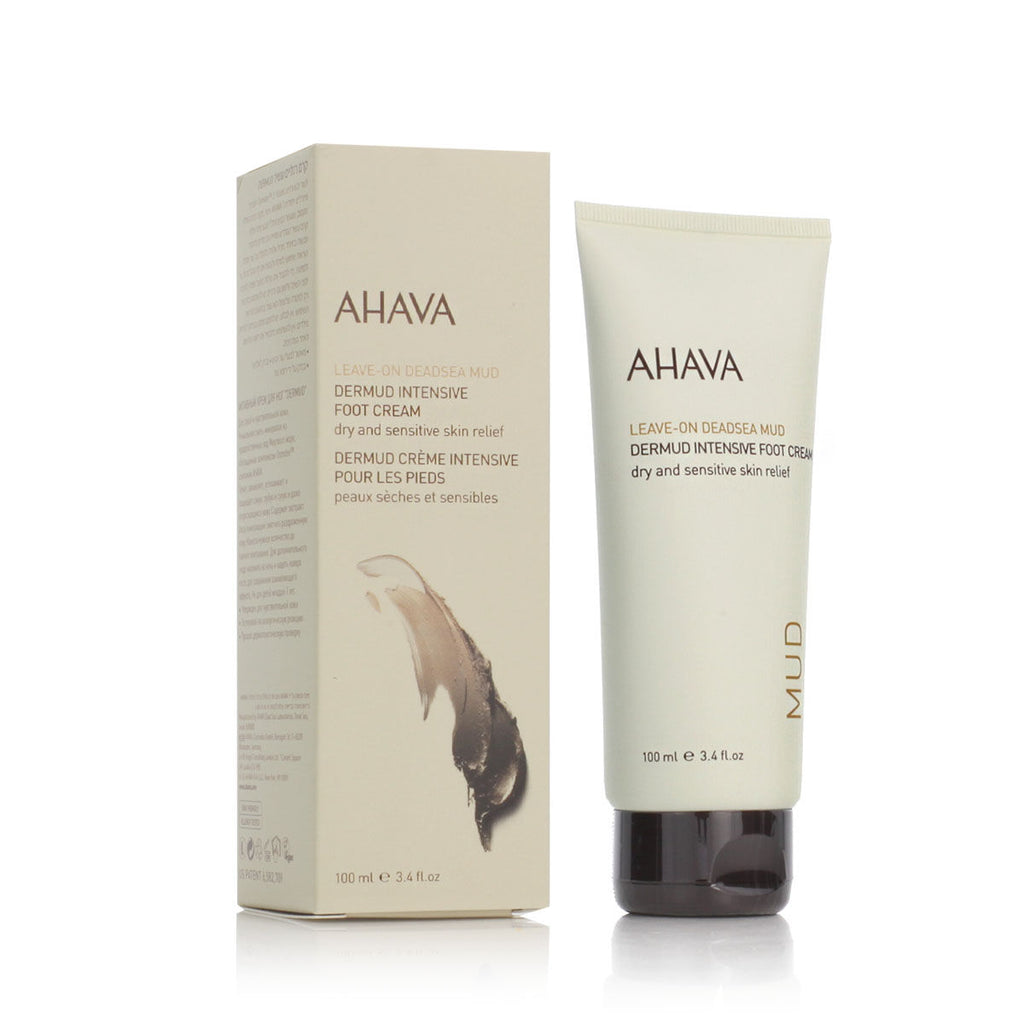 Feuchtigkeitsspendende fusscreme ahava leave-on deadsea mud