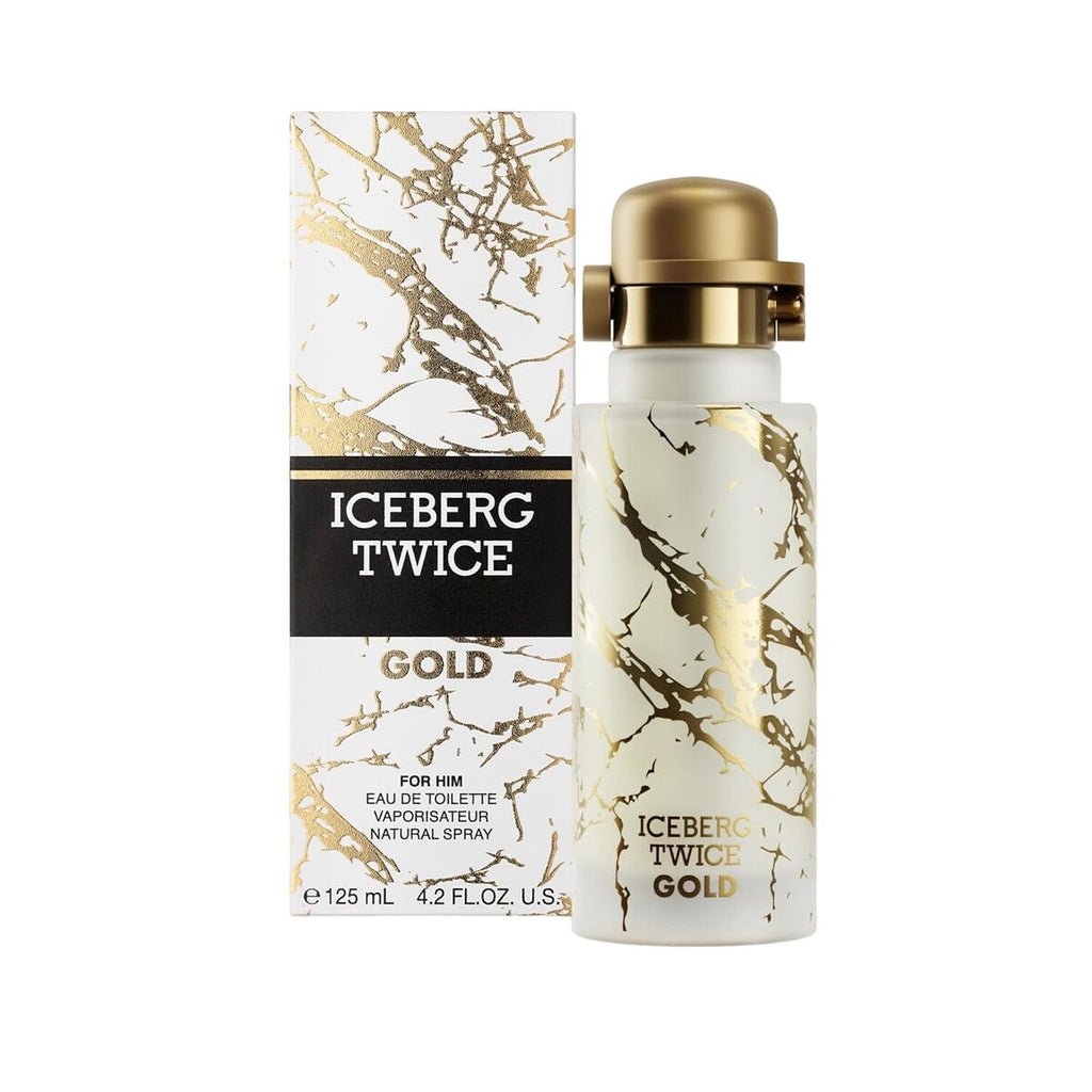 Herrenparfüm iceberg edt twice gold 125 ml - schönheit