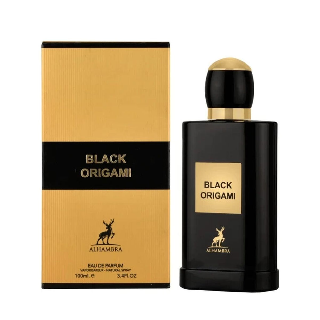 Unisex-parfüm maison alhambra black origami edp 100 ml