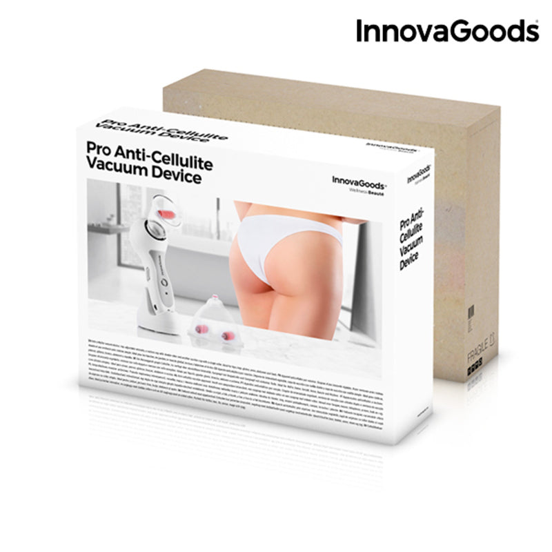 Pro anti cellulite vakuum gerät innovagoods ig811747 weiß