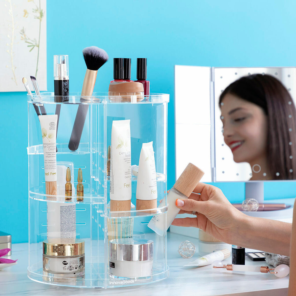 Drehbarer make-up organizer rolkup innovagoods (restauriert