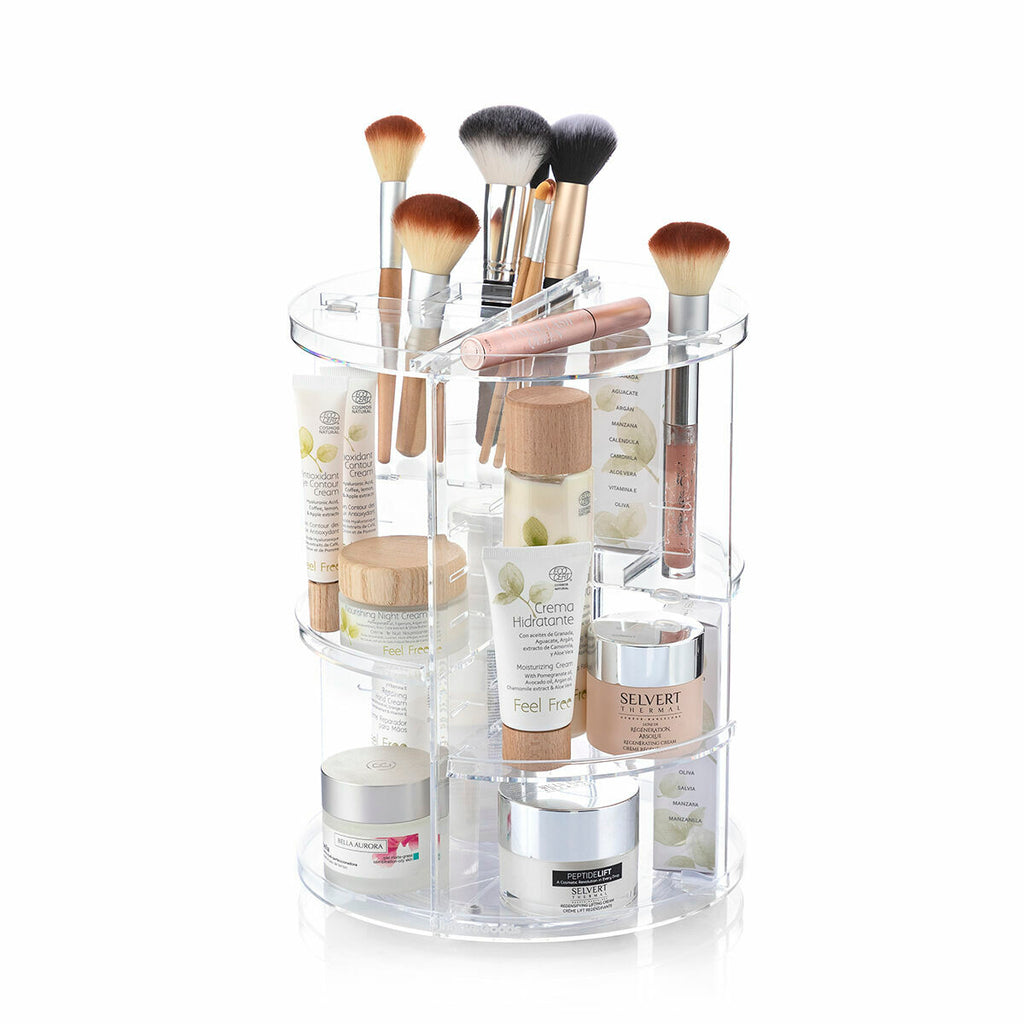 Drehbarer make-up organizer rolkup innovagoods (restauriert