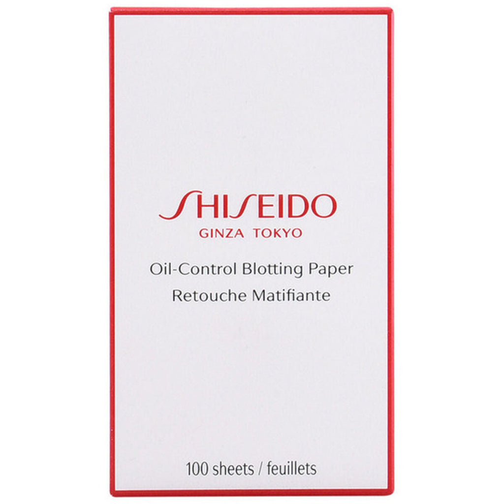 Adstringierende papierbögen shiseido - schönheit