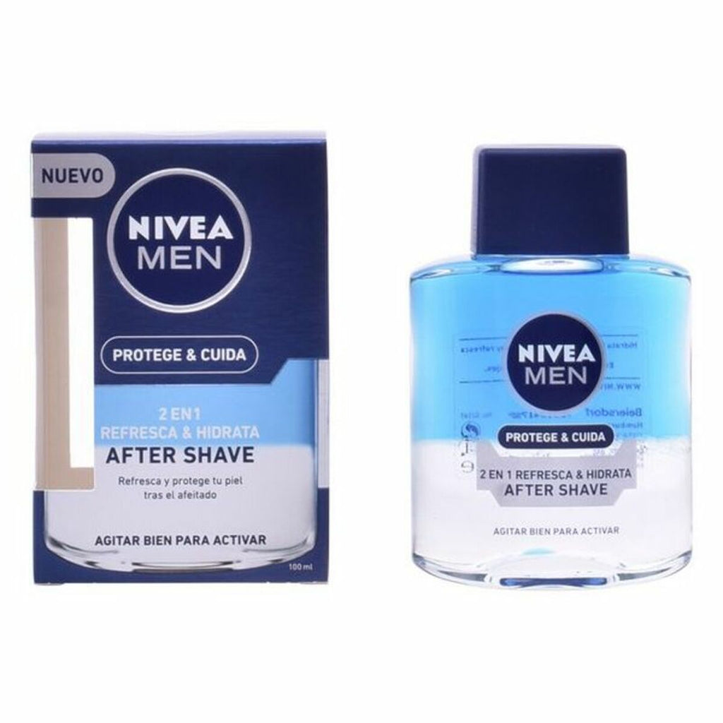After shave-lotion men nivea protege cuida (100 ml) 100 ml