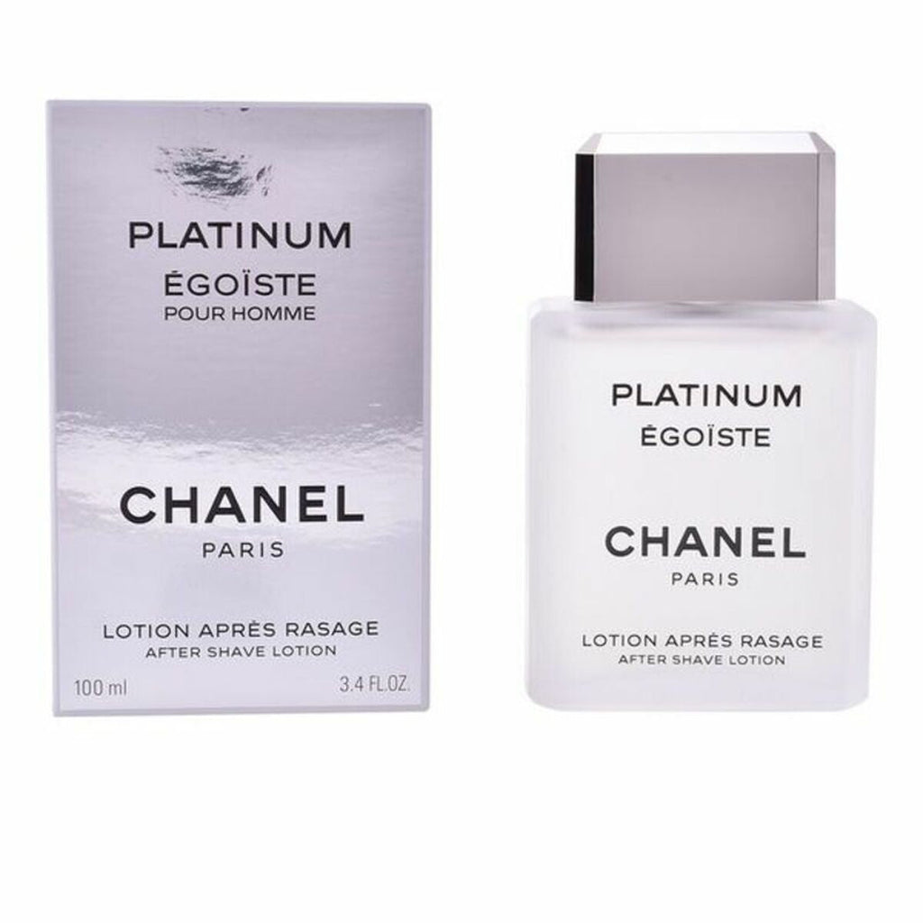 Aftershave lotion égoïste platinum chanel égoïste (100 ml)