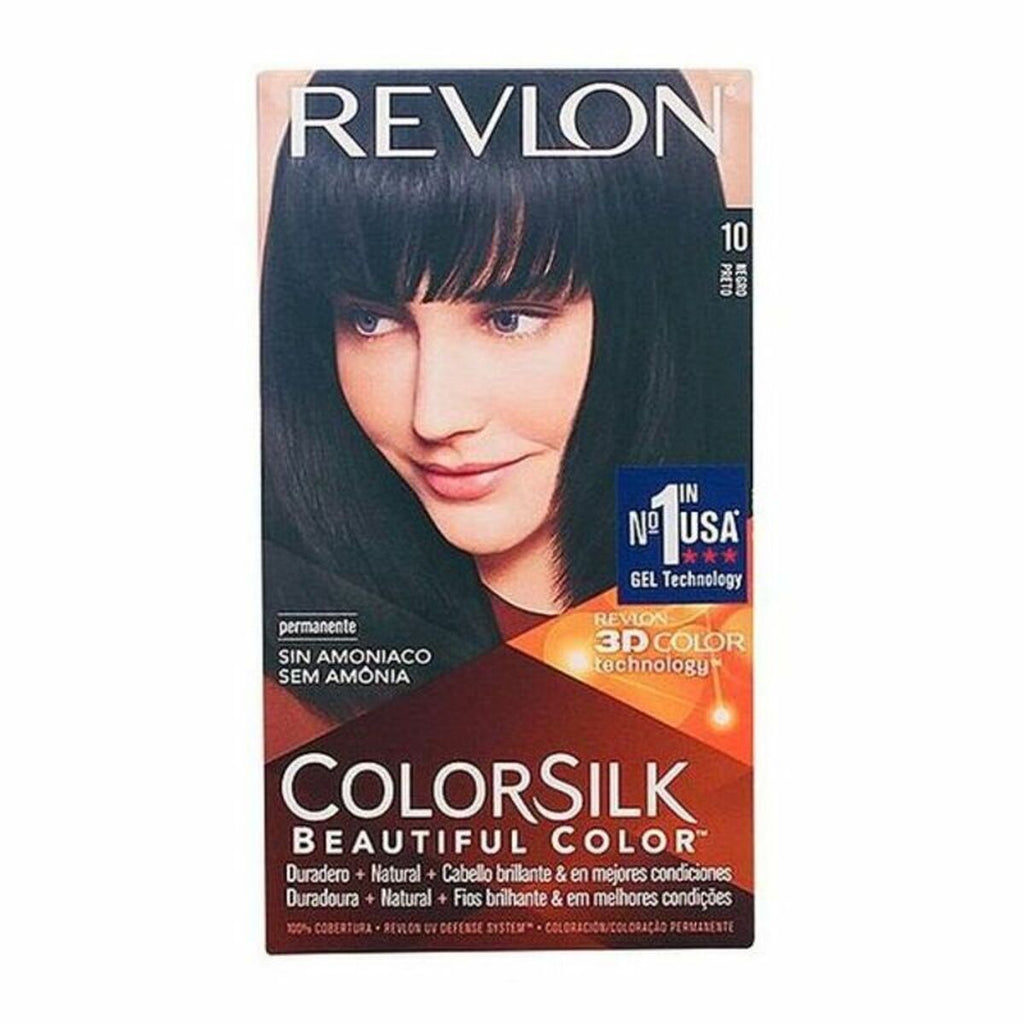 Amoniakfreie färbung colorsilk revlon (1 stück) - schönheit