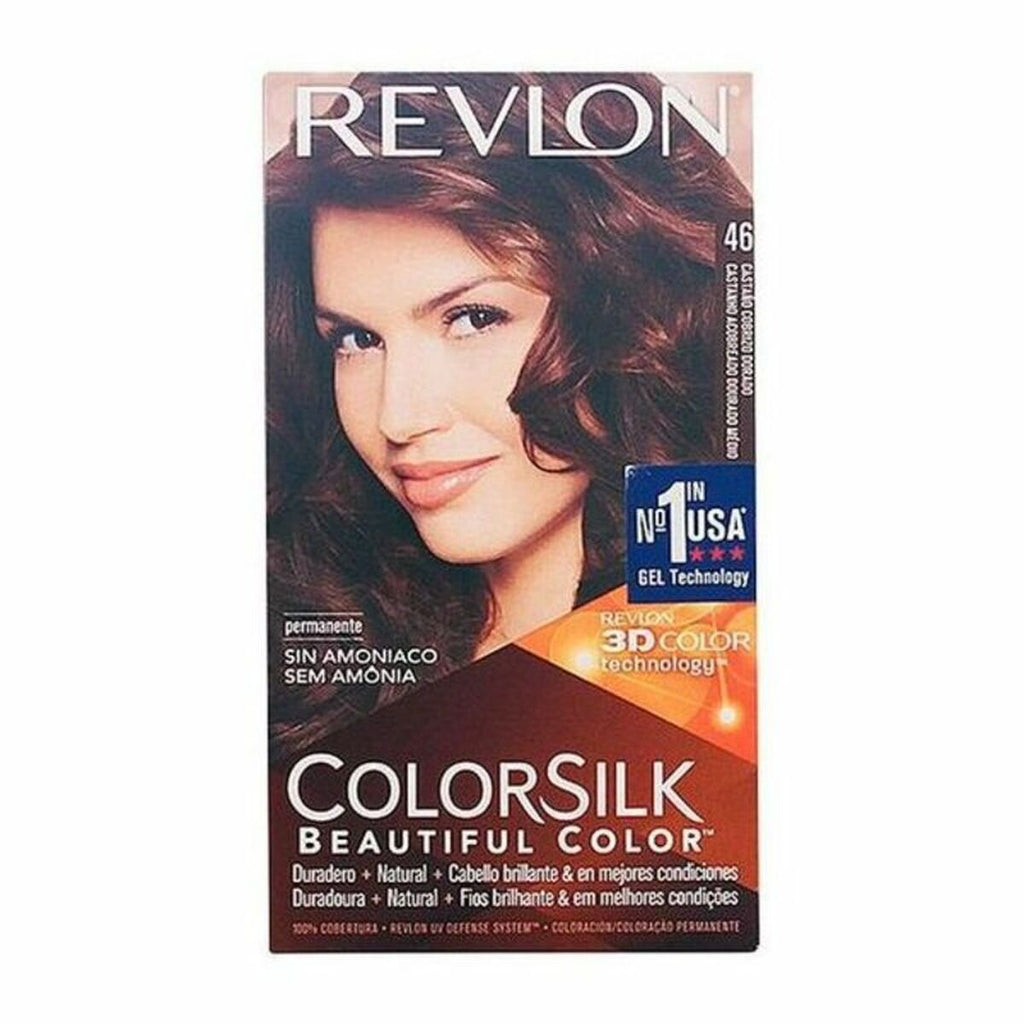 Amoniakfreie färbung colorsilk revlon 26889 goldenes