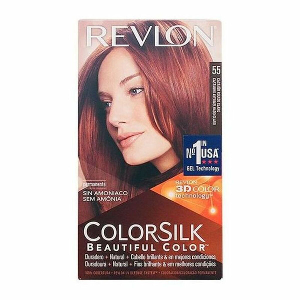 Amoniakfreie färbung colorsilk revlon 929-95554 helles