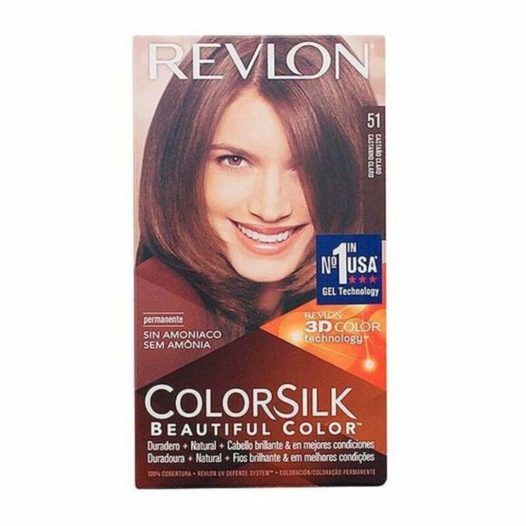 Amoniakfreie färbung colorsilk revlon clk00008 (1 stück)