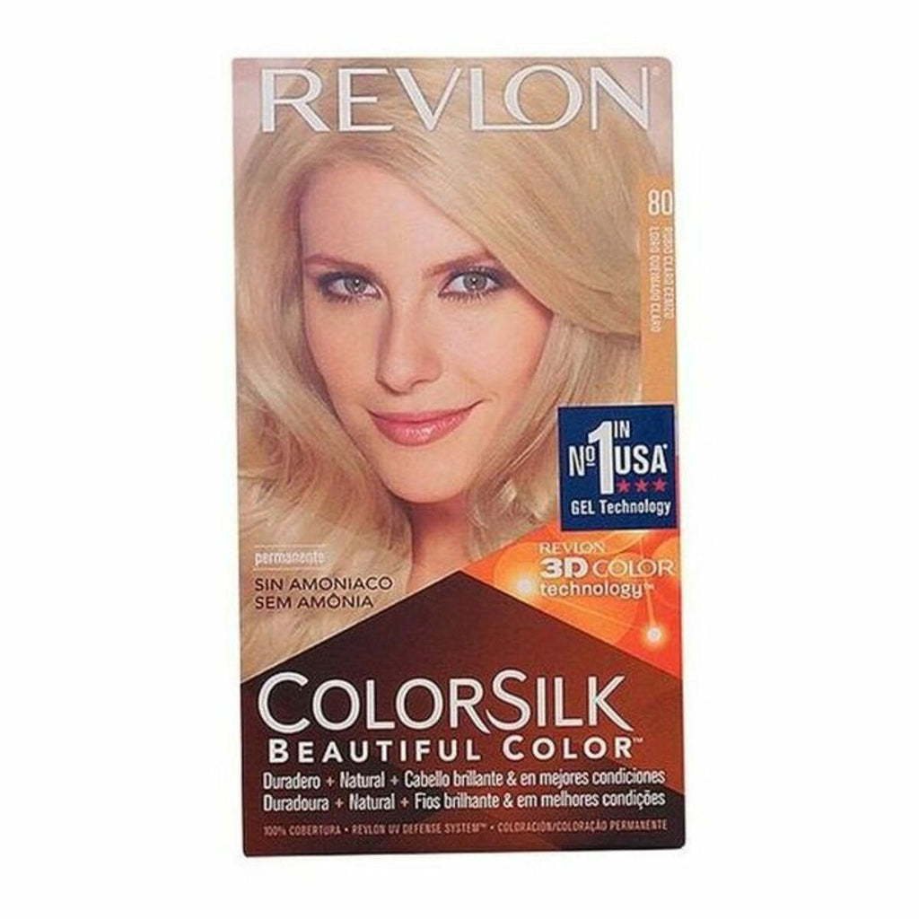 Amoniakfreie färbung colorsilk revlon i0021838 aschblond (1