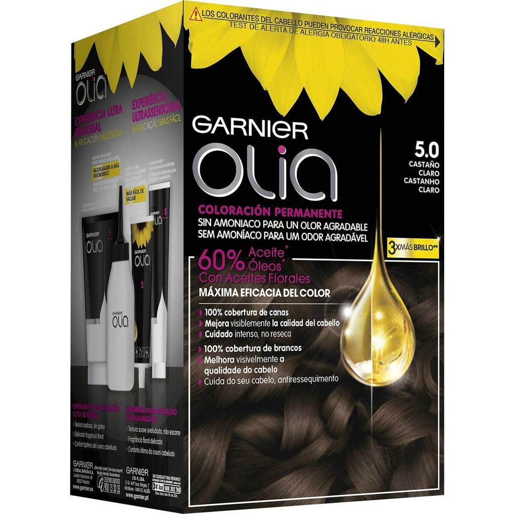 Amoniakfreie färbung olia garnier 3600541234673 - schönheit