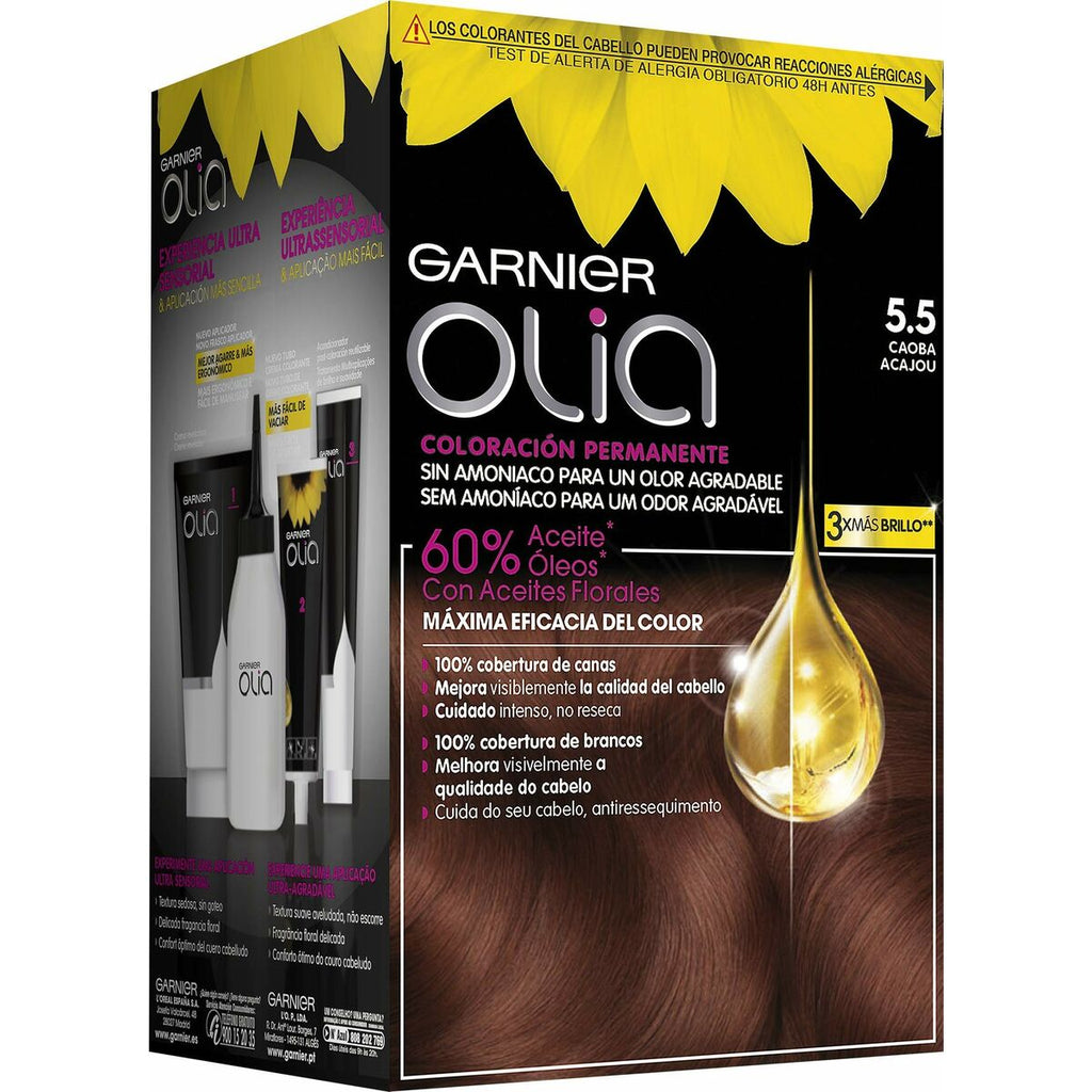 Amoniakfreie färbung olia garnier 3600541234826 - schönheit