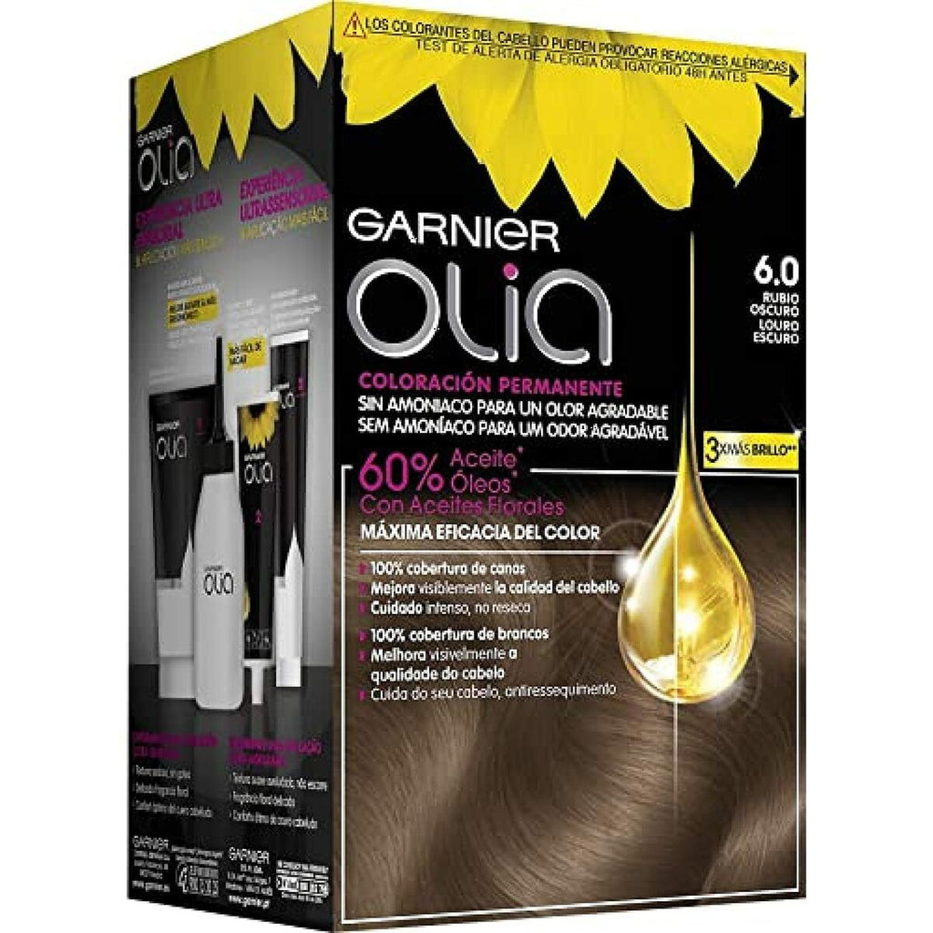 Amoniakfreie färbung olia garnier 3600541234871 - schönheit