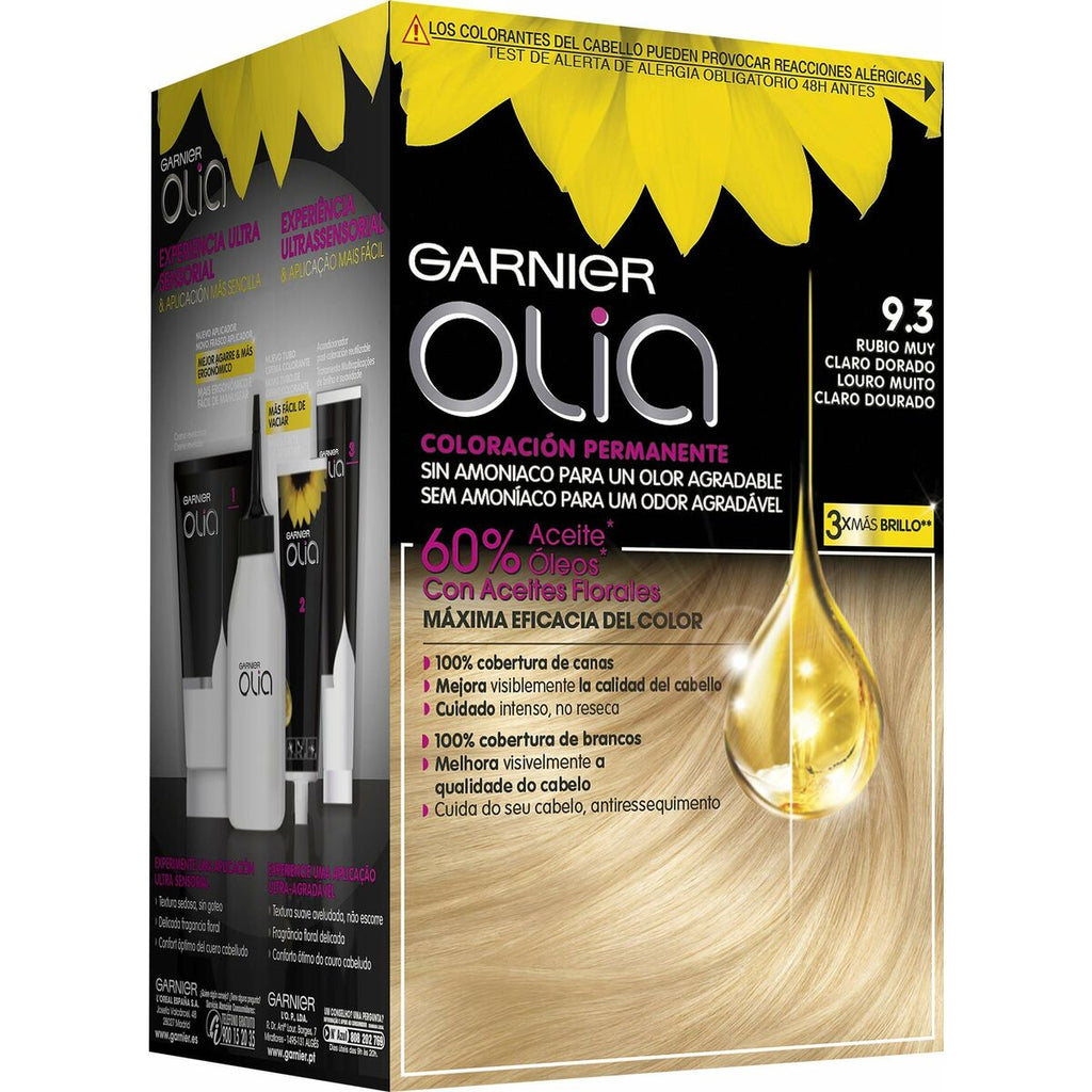 Amoniakfreie färbung olia garnier 3600541235274 extra