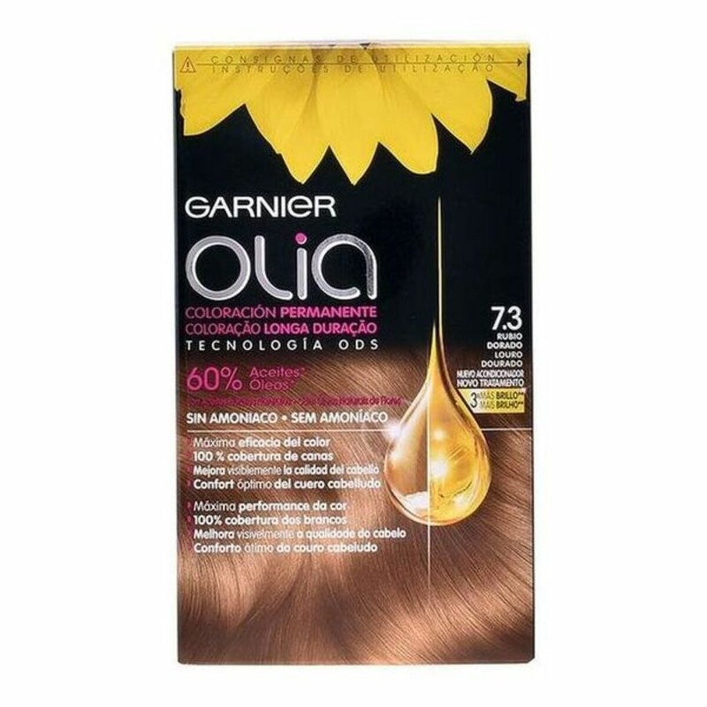 Amoniakfreie färbung olia garnier 3600541548367 golden dark