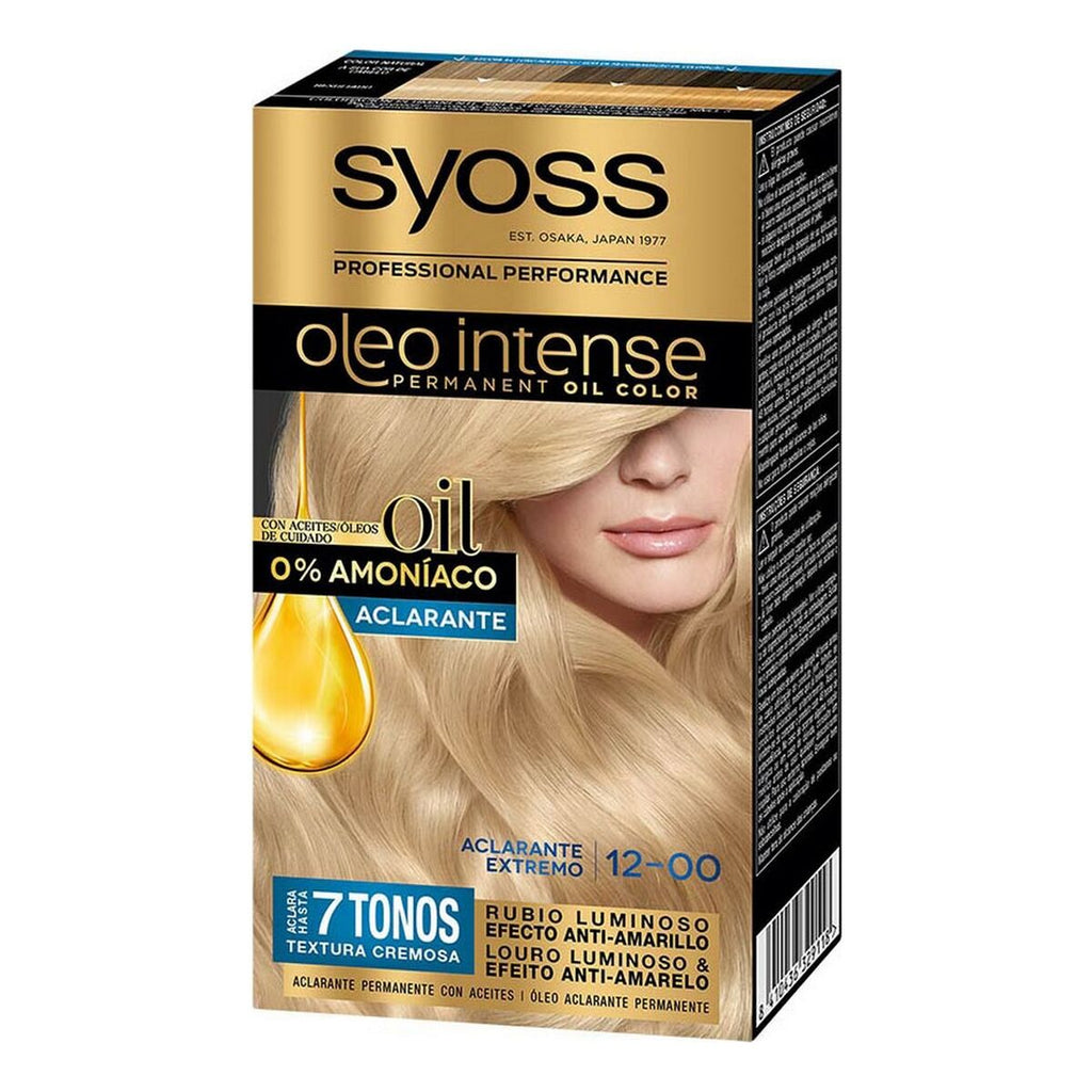Amoniakfreie färbung syoss olio intense nº 12 - schönheit
