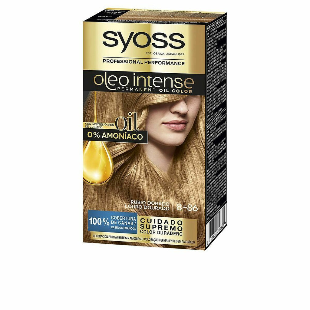 Amoniakfreie färbung syoss olio intense nº 8,86 9.0-rubio
