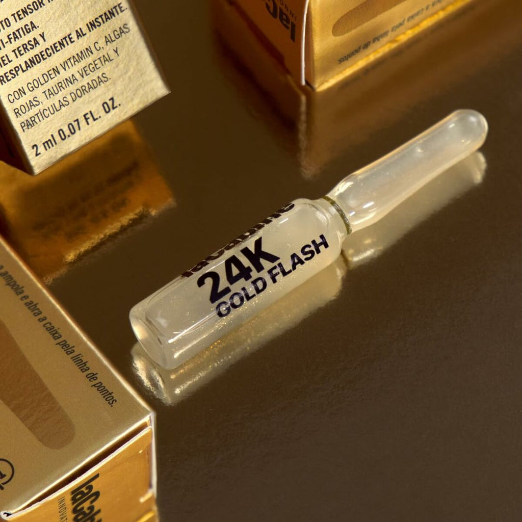 Ampullen lacabine 24k gold flash 2 ml 10 stück - schönheit