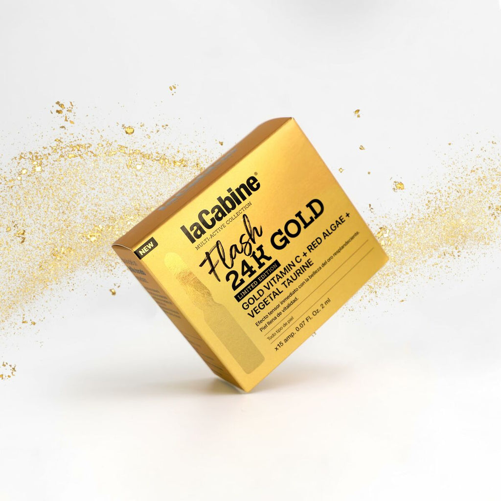 Ampullen lacabine 24k gold flash 2 ml 10 stück - schönheit
