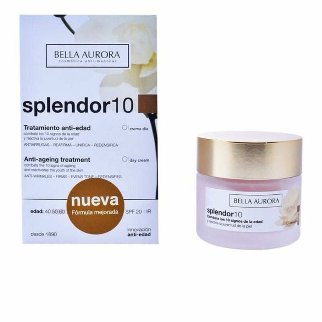 Anti-agingcreme splendor 10 bella aurora spf 20 (50 ml) 50