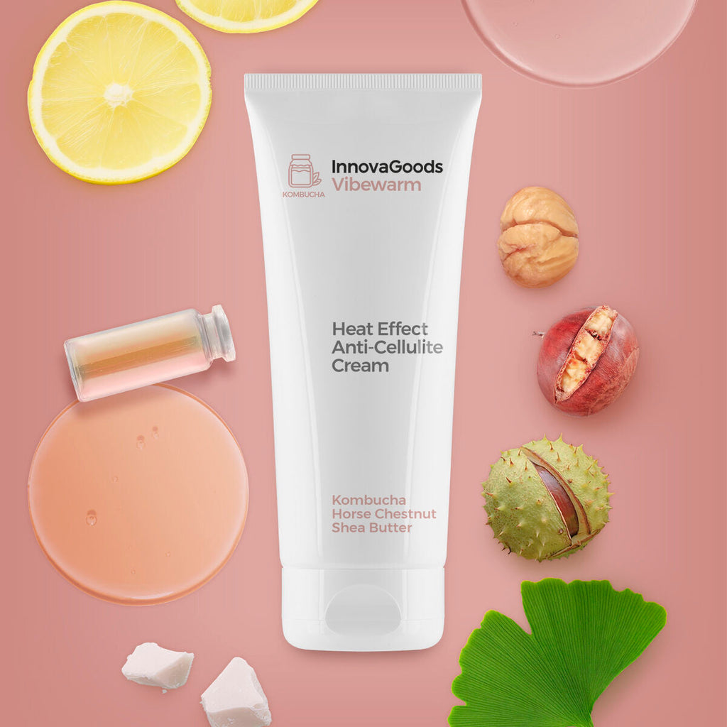 Anti-cellulite-creme mit wärmeeffekt kombucha vibewarm