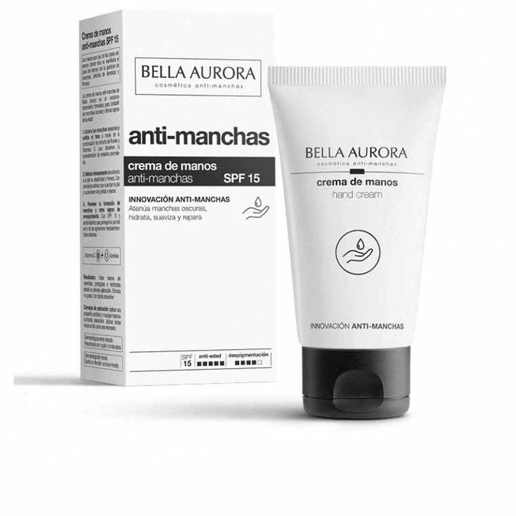 Anti-flecken-handcreme m7 bella aurora 75 ml - schönheit