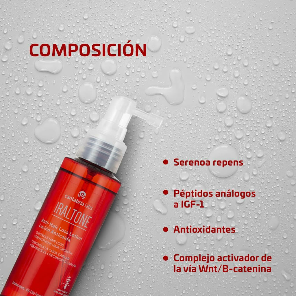 Anti-haarausfall lotion iraltone iraltone champús y