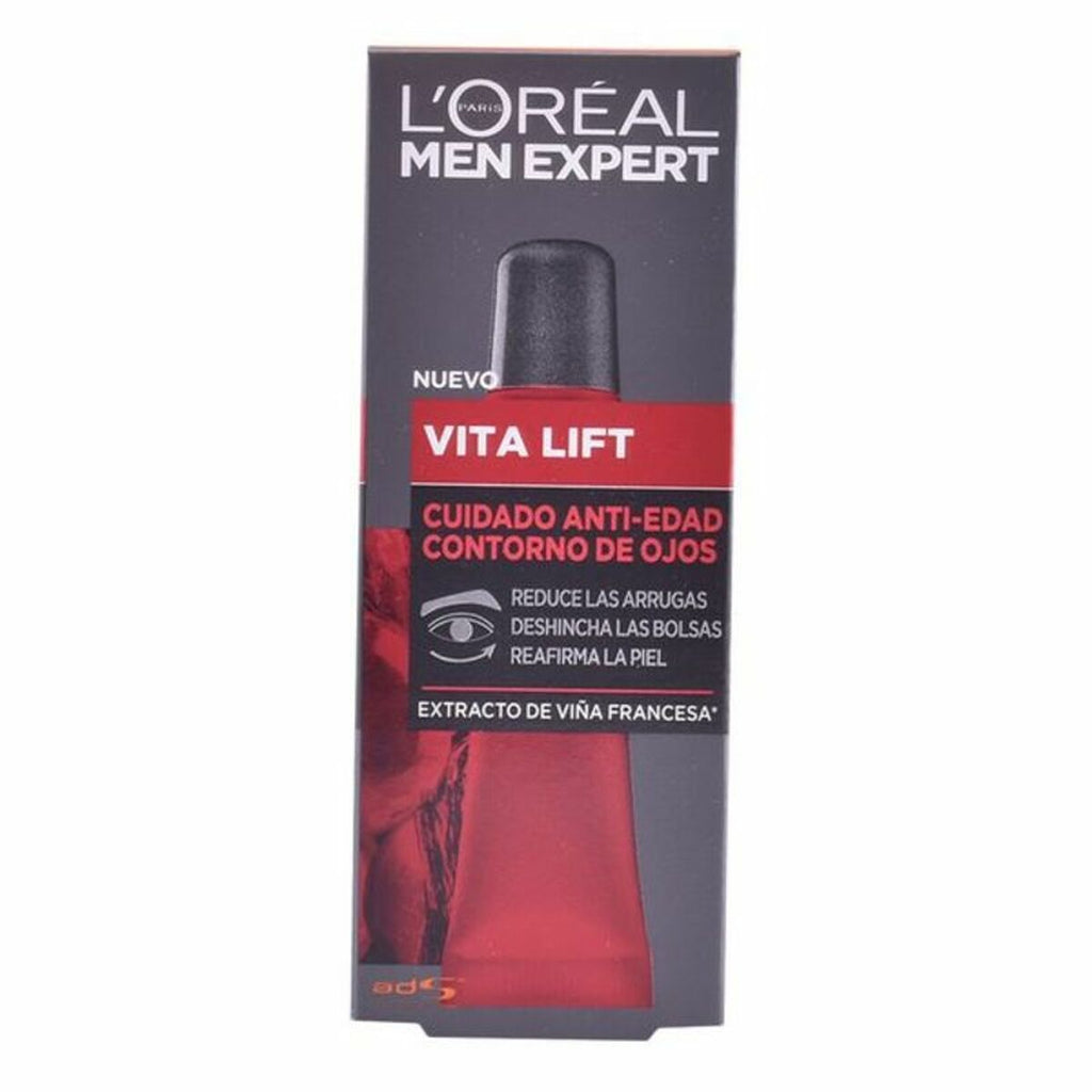 Antiaging creme für die auguenkontour men expert l’oreal