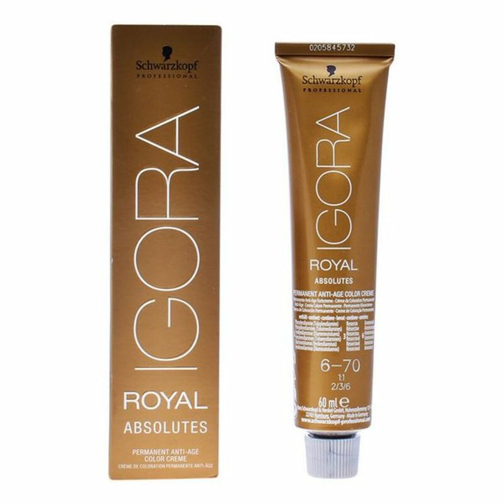 Antiaging färbungsgel igora absolutes n6-70 schwarzkopf (60