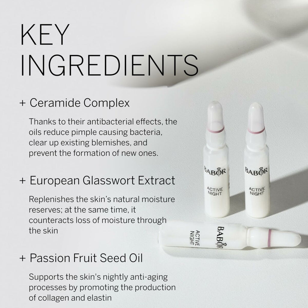 Antifaltenserum babor active night ampullen - schönheit