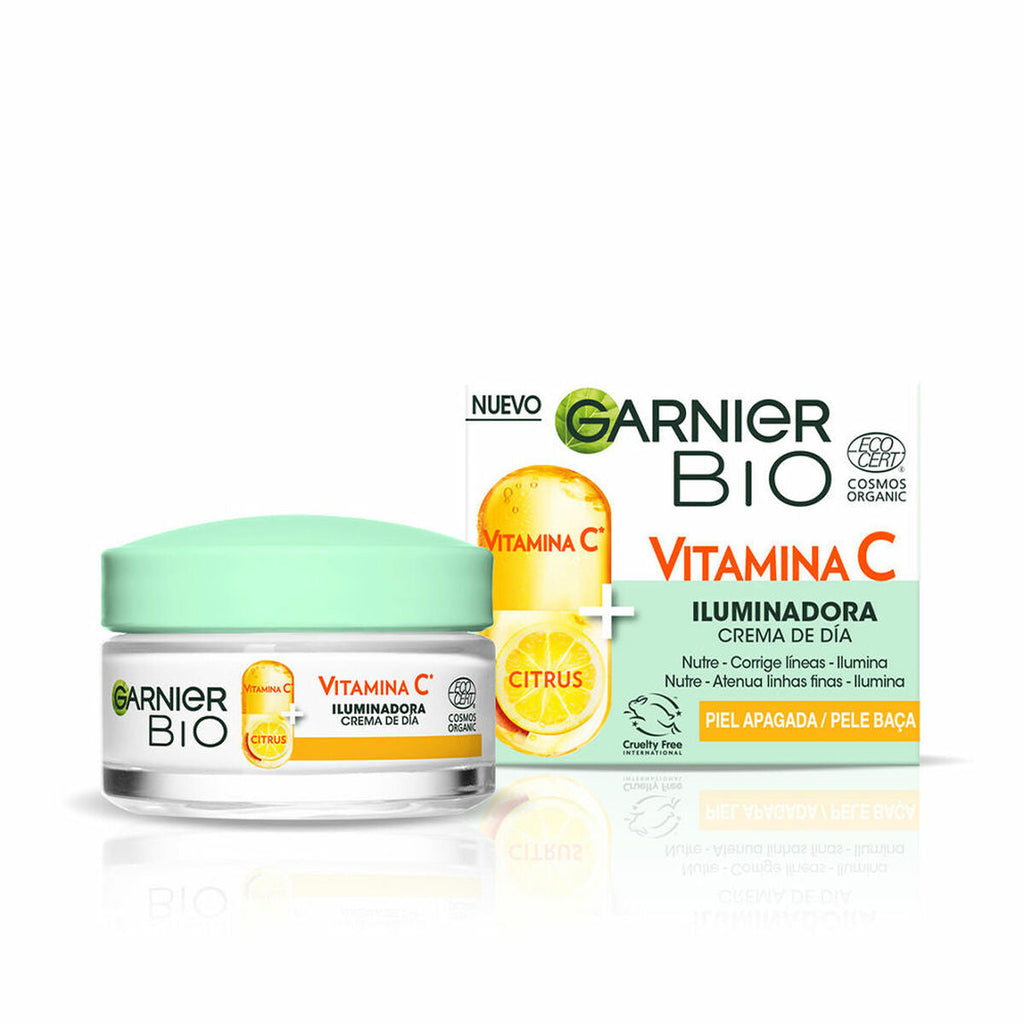 Aufhellende creme garnier bio vitamin c (50 ml) - schönheit