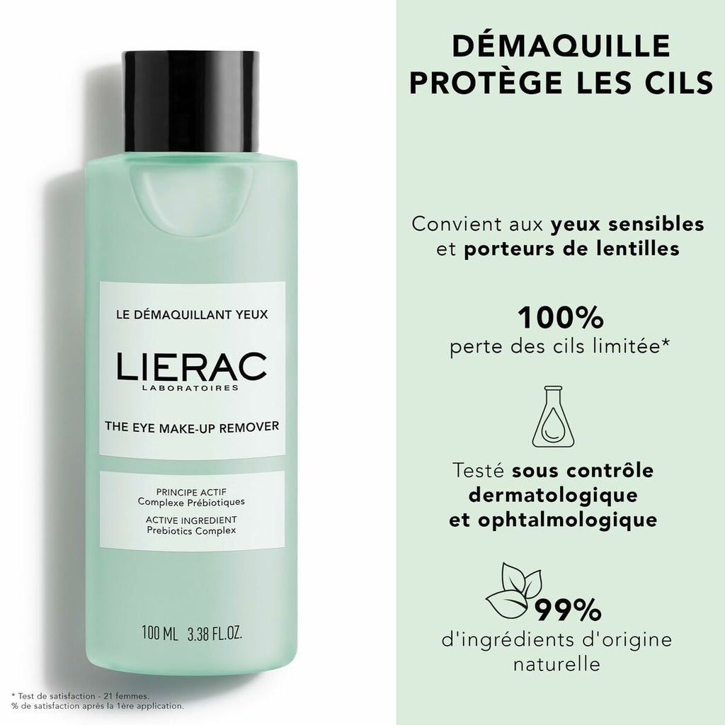 Augen make-up entferner lierac lierac démaquillant 100 ml