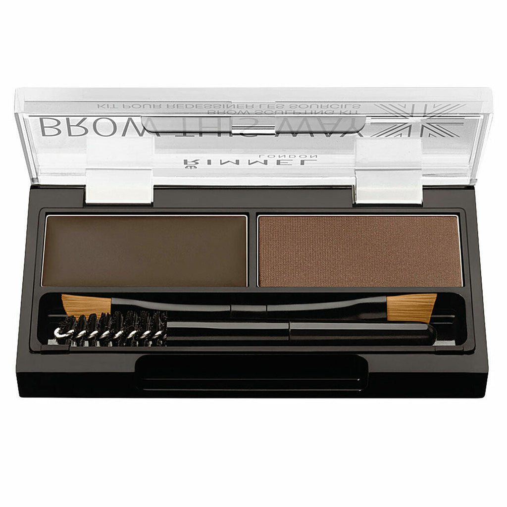 Augenbrauen-make-up rimmel london brow this way 003-dark
