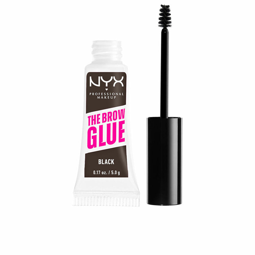 Augenbrauenfärber nyx the brow glue black 5 g - schönheit
