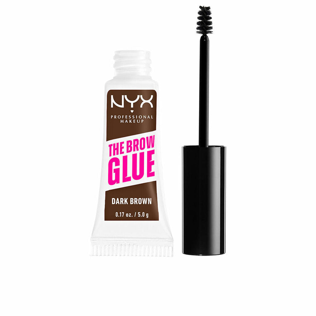 Augenbrauenfärber nyx the brow glue dunkelbraun 5 g