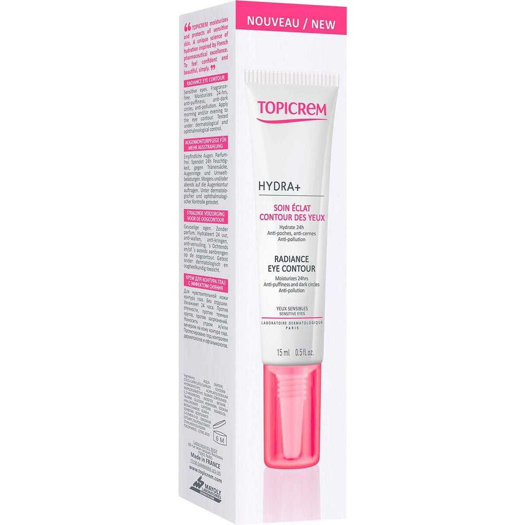 Augenkontur-creme topicrem radiance hydra+ 15 ml