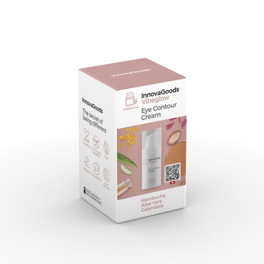 Augenkontur kombucha vibeglow innovagoods 15 ml - schönheit