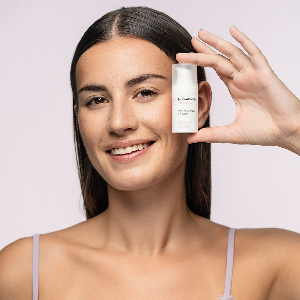 Augenkontur kombucha vibeglow innovagoods 15 ml - schönheit
