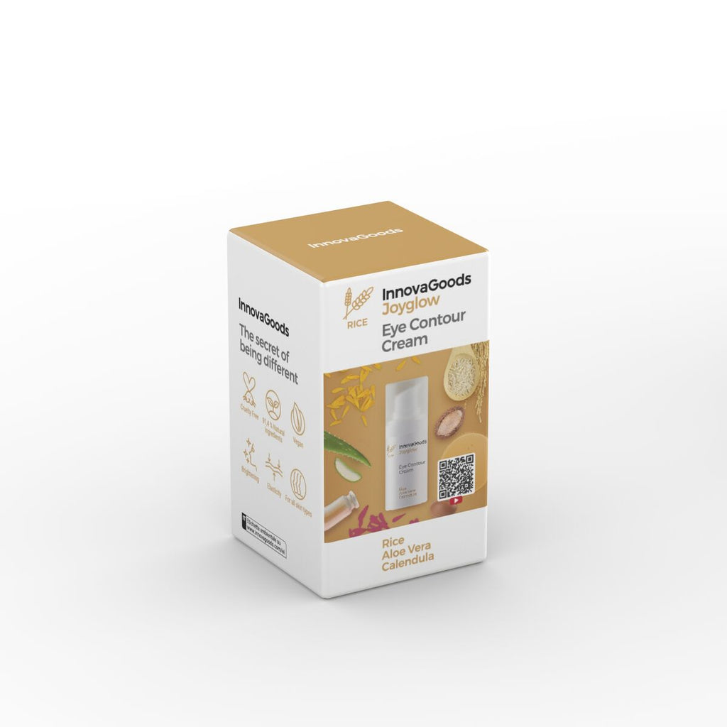 Augenkontur rice joyglow innovagoods 15 ml - schönheit