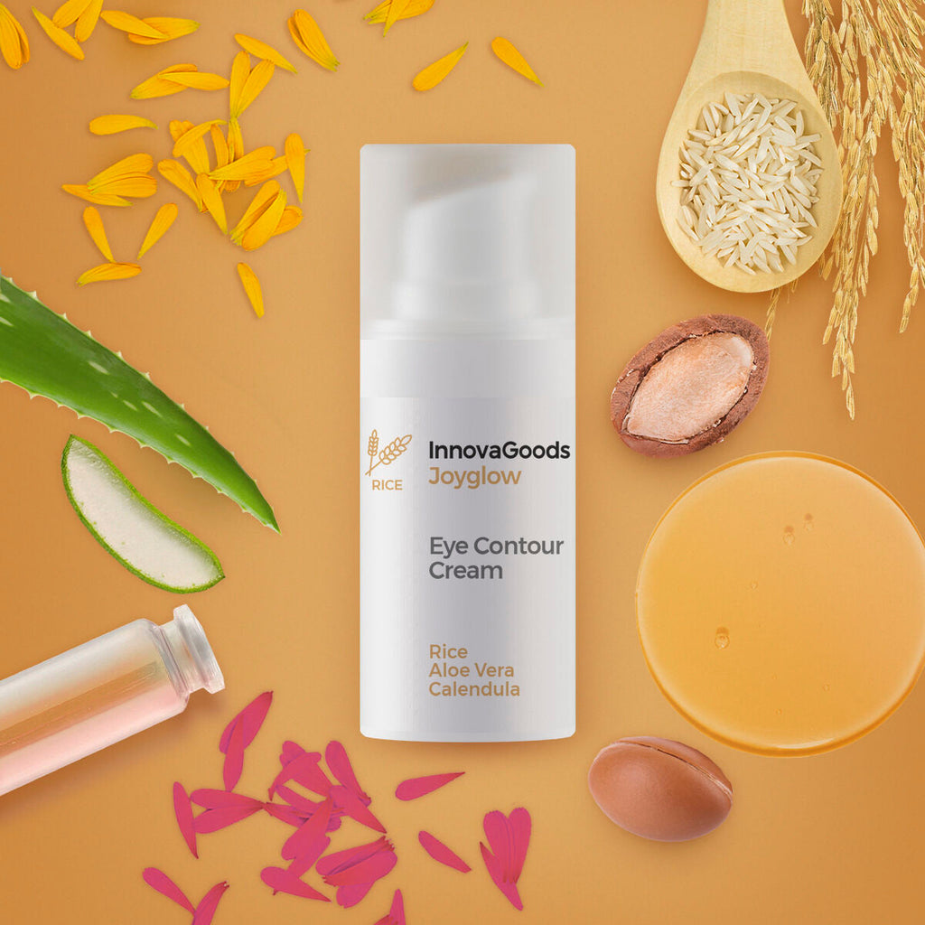 Augenkontur rice joyglow innovagoods 15 ml - schönheit