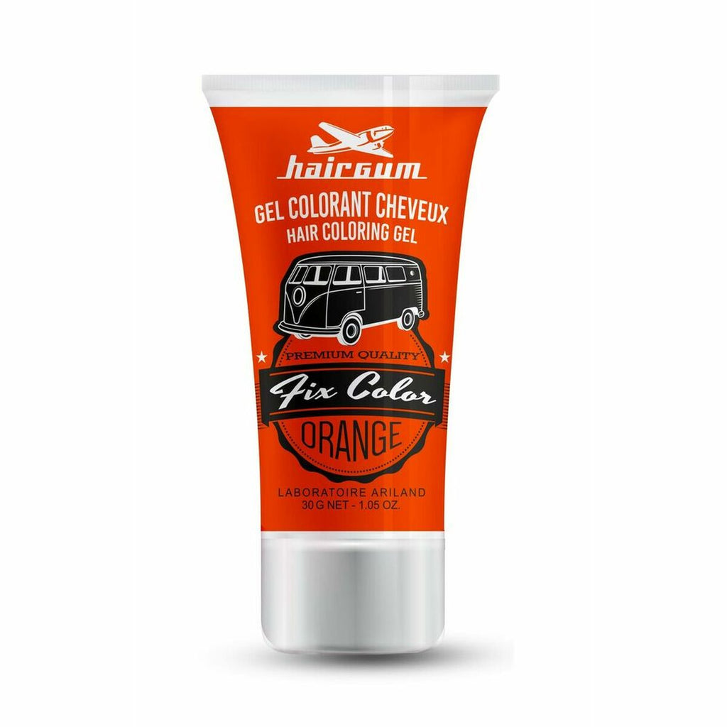 Auswaschbare tönungen hairgum fix color fixiergel orange 30