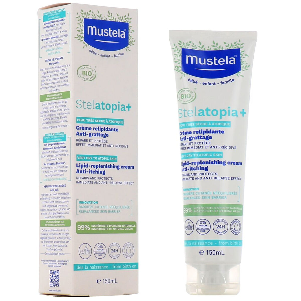 Baby reparaturcreme mustela stelatopia + 150 ml - hygiene
