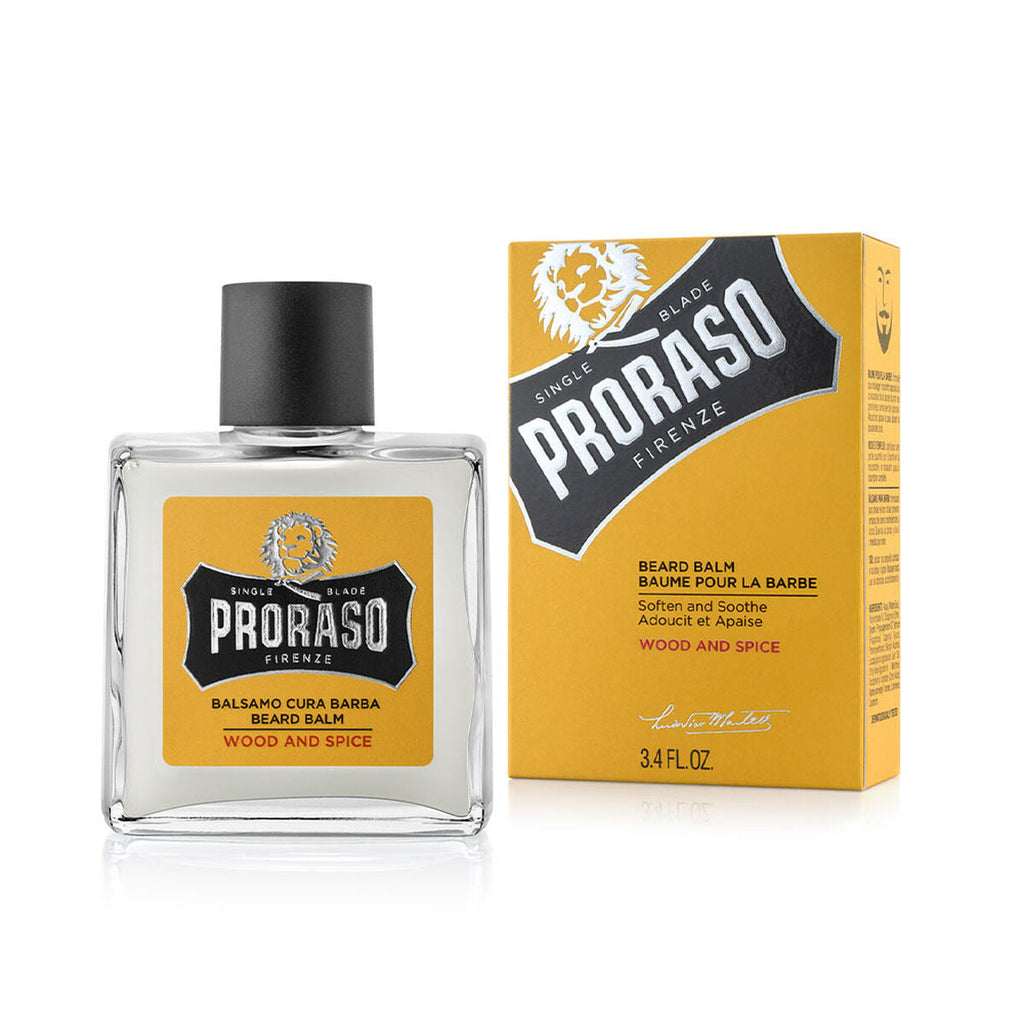 Bartbalsam yellow proraso wood and spice 100 ml - schönheit